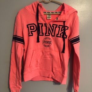 Victoria's Secret PINK Quarter Zip Hoodie